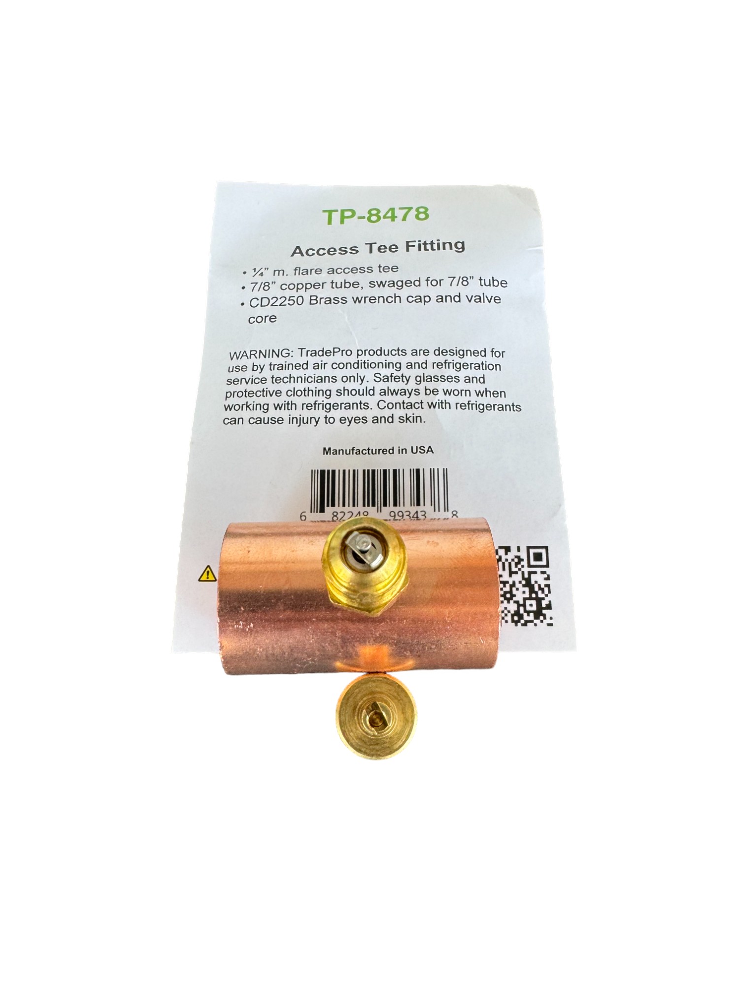 Copper Fitting 7/8